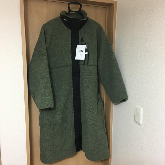 HYKE(ハイク)のマトリョーシカ様 新品 HYKE THE NORTH FACE Boa Coat レディースのジャケット/アウター(ロングコート)の商品写真