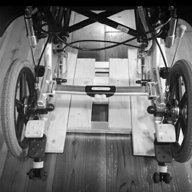 車椅子用体重計　自宅の体重計に乗せるだけ スマホ/家電/カメラの生活家電(体重計)の商品写真