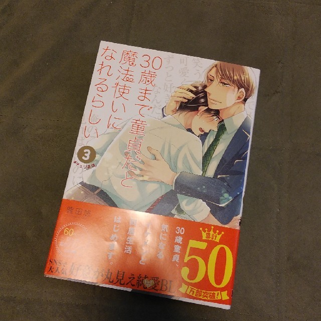 SQUARE ENIX(スクウェアエニックス)の新刊！３０歳まで童貞だと魔法使いになれるらしい ３ エンタメ/ホビーの漫画(ボーイズラブ(BL))の商品写真