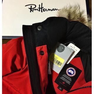 カナダグース(CANADA GOOSE)の【正規店購入】カナダグース　キッズ　リンクスパーカー　110センチ相当(ジャケット/上着)