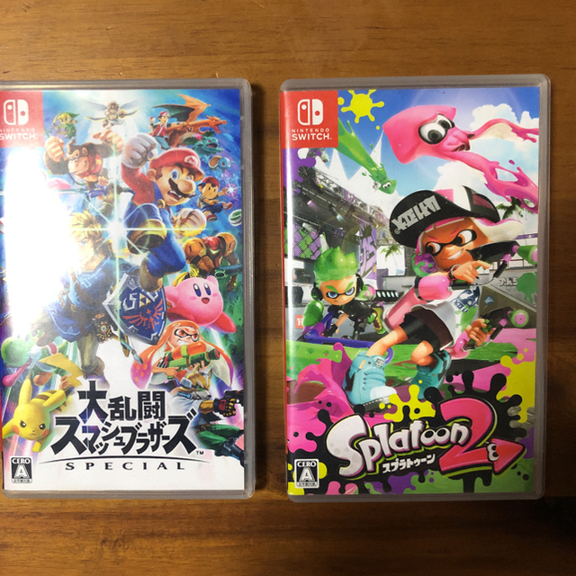 大乱闘スマッシュブラザーズ SPECIAL Switchとスプラトゥーン2