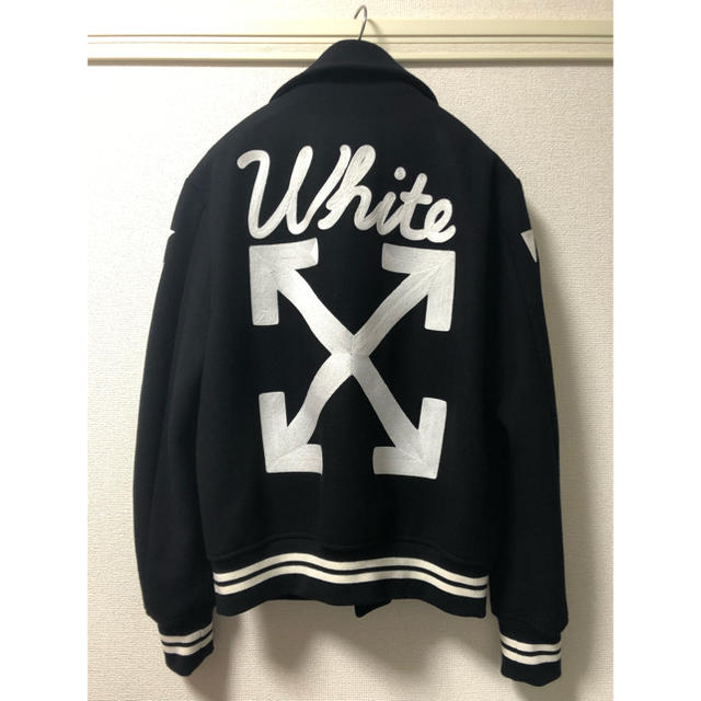 OFF-WHITE(オフホワイト)のoff-white オフホワイト スタジャン メンズのジャケット/アウター(スタジャン)の商品写真