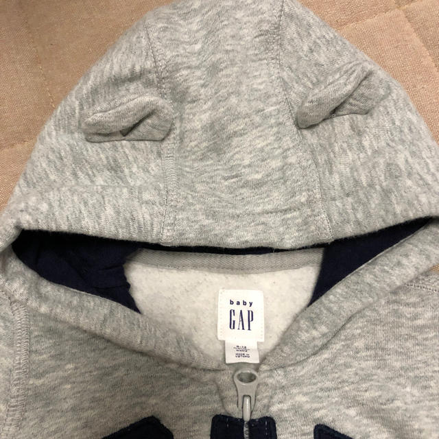 GAP Kids(ギャップキッズ)のGAP  セットアップ　　パーカー　　パンツ　　くま キッズ/ベビー/マタニティのベビー服(~85cm)(トレーナー)の商品写真