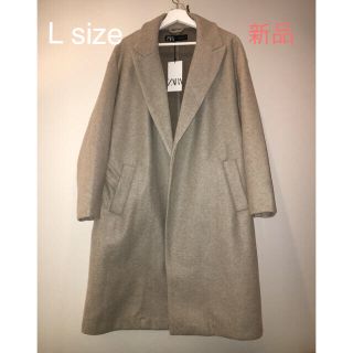 ザラ(ZARA)の新品ガウンコート お値下げSALE‼️(ロングコート)