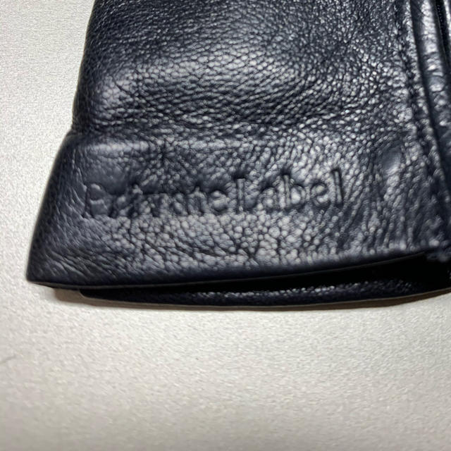PRIVATE LABEL(プライベートレーベル)のPrivatde Label レザー手袋　ブラック レディースのファッション小物(手袋)の商品写真