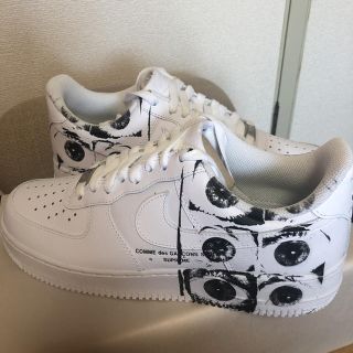 ナイキ(NIKE)のNIKE AIR FORCE 1 /'07/SUPREME/CDG 26.5CM(スニーカー)