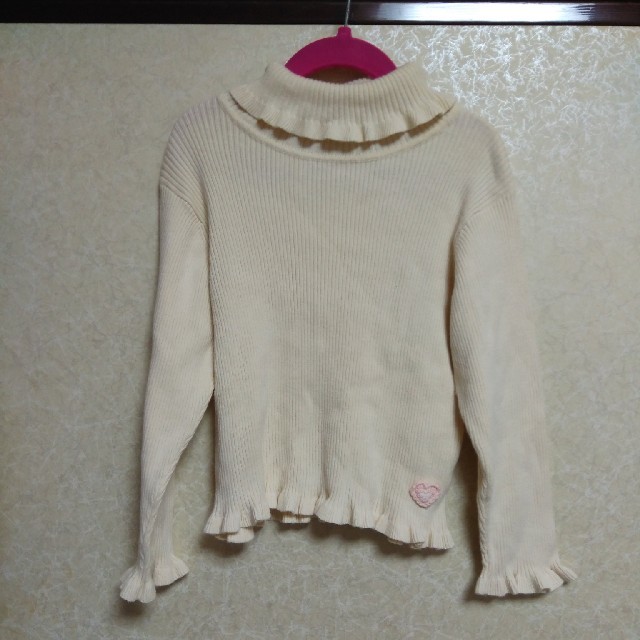 Souris(スーリー)のスーリー　ニット　タートルネック　110 キッズ/ベビー/マタニティのキッズ服女の子用(90cm~)(ニット)の商品写真