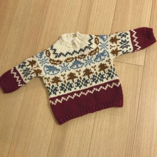 ザラキッズ(ZARA KIDS)のZARA  Baby キッズ　ザラ　ベビー　ニット　セーター　74(ニット/セーター)