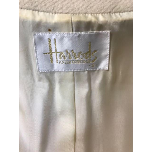 Harrods(ハロッズ)のハロッズコート  アンゴラ100% レディースのジャケット/アウター(ロングコート)の商品写真