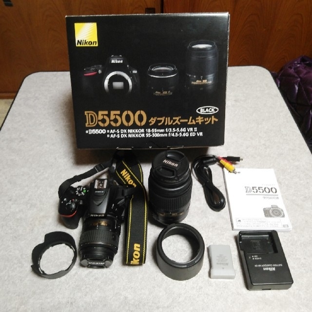 ✴美品✴Nikon D5500 標準レンズキットカメラ