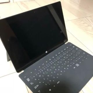 マイクロソフト(Microsoft)のさくぱんだ様専用　surface Windows RT 32GB キーボード付(タブレット)