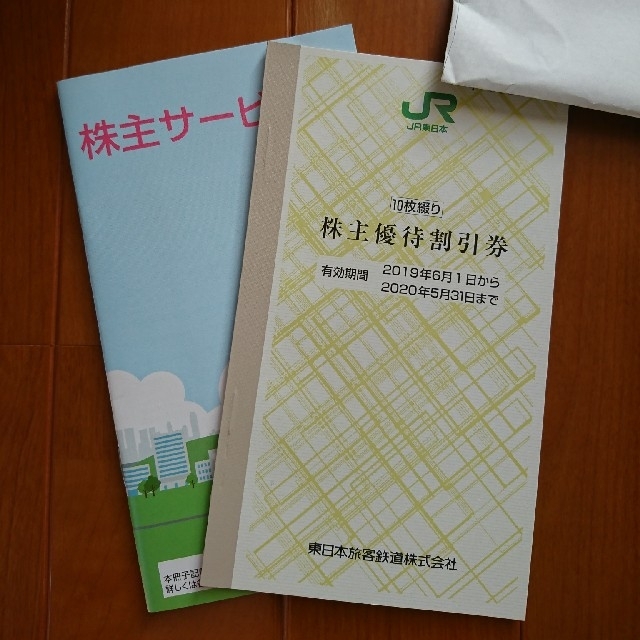 JR 東日本 株主優待割引券 10枚綴+サービス券1冊+人間ドック割引券1枚