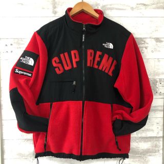 シュプリーム(Supreme)のsupreme north face arc logo denali red (ブルゾン)