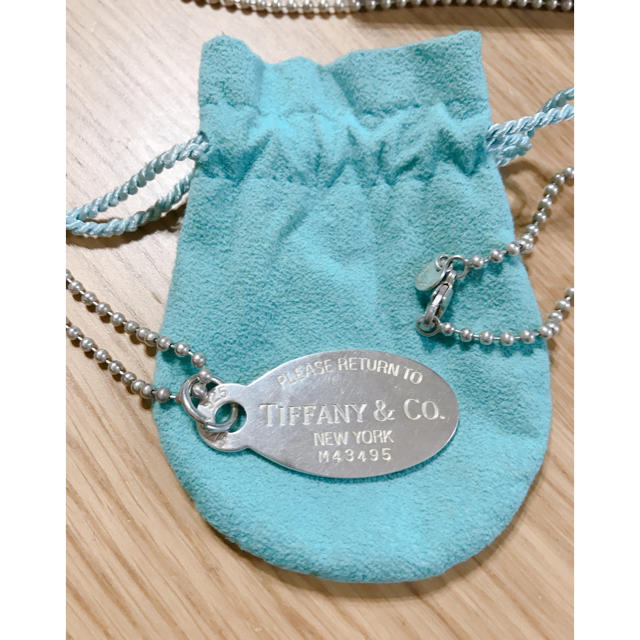 Tiffany & Co.   ティファニー ドッグタグ ネックレスの通販 by