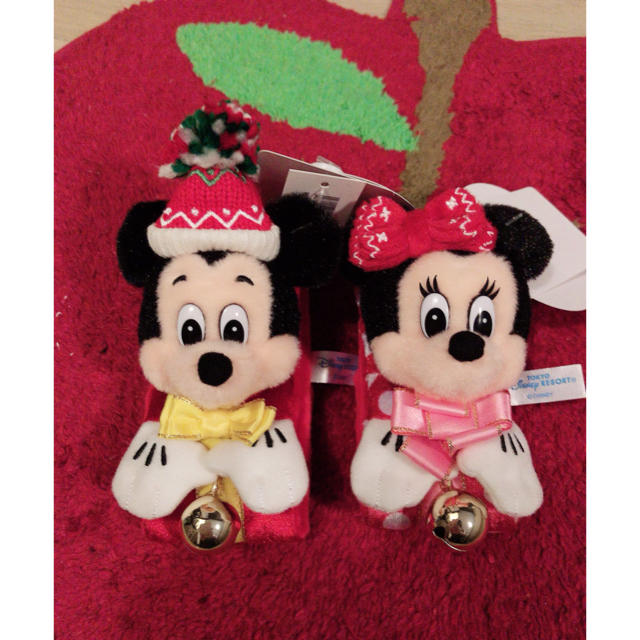 Disney レトロかわいい ミッキー ミニー クリスマス ぬいぐるみバンドの通販 By りり S Shop ディズニーならラクマ