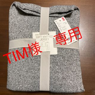 ユニクロ(UNIQLO)のTIM様　専用　新品 タグ付き ユニクロ ソフトニットジャージーセット(ルームウェア)