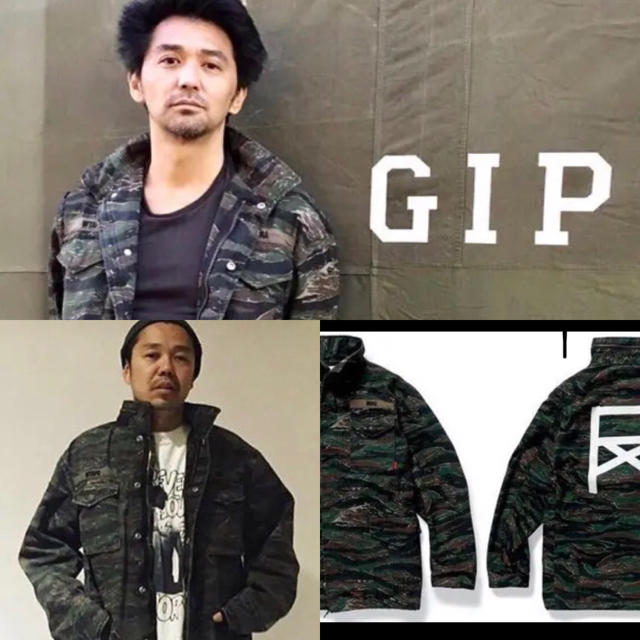 WTAPS 17SS M-65 反 タイガーストライプ M 極美品 週末値下げ ...