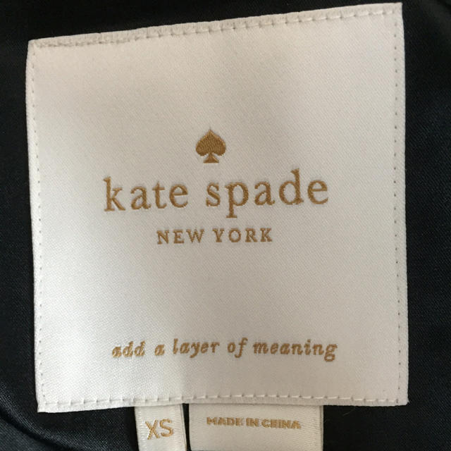 kate spade new york(ケイトスペードニューヨーク)のkate spadeダウン♡ レディースのジャケット/アウター(ダウンコート)の商品写真