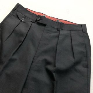 BURBERRY - Burberrys 2タックスラックス 黒 バーバリー