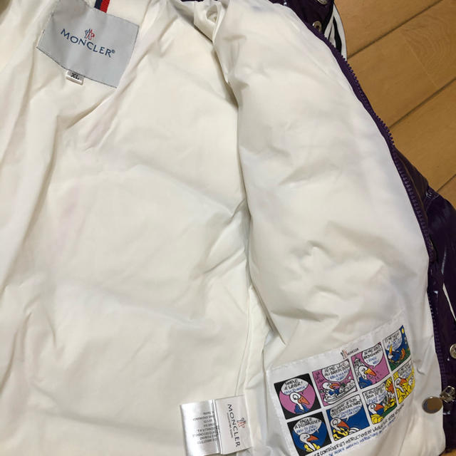 超美品　ダウンジャケットXL キッズ/ベビー/マタニティのキッズ服男の子用(90cm~)(ジャケット/上着)の商品写真