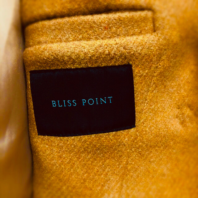 BLISS POINT(ブリスポイント)の【新品・未使用】BLISS POINT チェスターコート　Lサイズ レディースのジャケット/アウター(チェスターコート)の商品写真