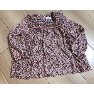 ザラキッズ(ZARA KIDS)のザラベビー 花柄ブラウス 98cm(ブラウス)