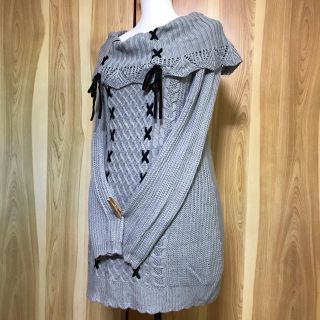 アクシーズファム(axes femme)の美品☆axes femme  ニットチュニック(チュニック)