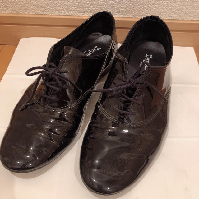 repetto  黒　エナメルシューズ