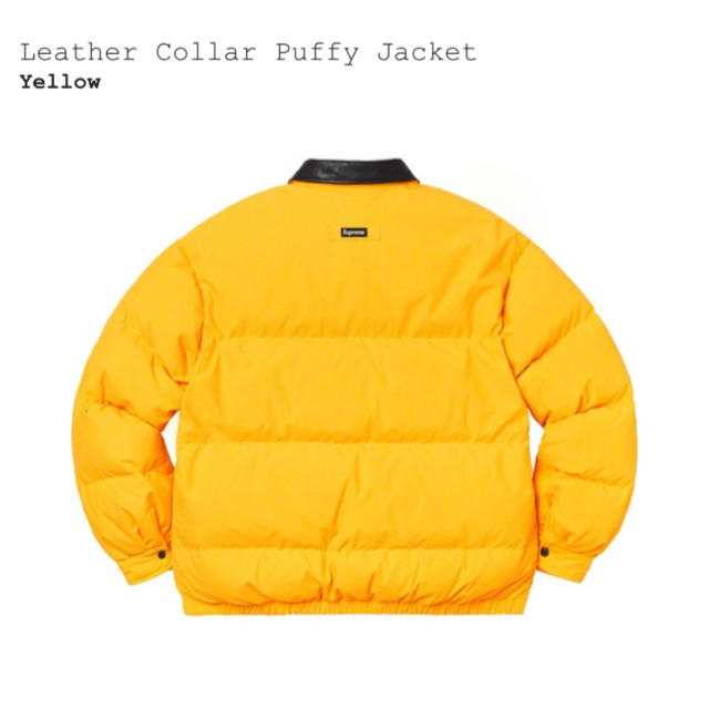 Supreme puffy jacket Sサイズ yellow 黄色 2