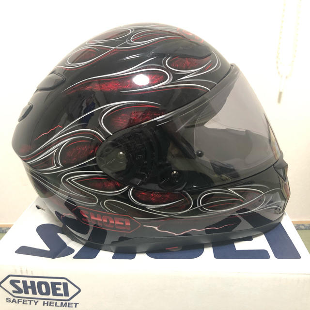 SHOEI by ゆうたろう's shop｜ラクマ XR-1100 RED/BLACKの通販 大特価低価