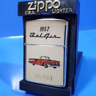 ジッポー(ZIPPO)のヴィンテージ新品❤90L'ZIPPO♥1957BELAIRベルエア❤送料無料(タバコグッズ)