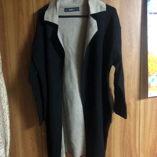 ザラ(ZARA)のカーディガンコート(ニットコート)