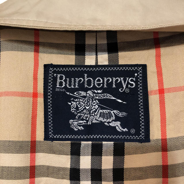 BURBERRY(バーバリー)の超希少サイズ 高級 ビンテージ バーバリー プローサム ステンカラー コート レディースのジャケット/アウター(トレンチコート)の商品写真