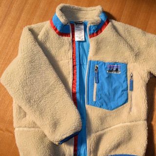 パタゴニア(patagonia)の値下げ！パタゴニア レトロＸ ジャケット キッズS ナチュラル(ジャケット/上着)