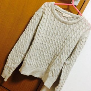 アナップミンピ(anap mimpi)のanap mimpi ケーブル柄knit(ニット/セーター)