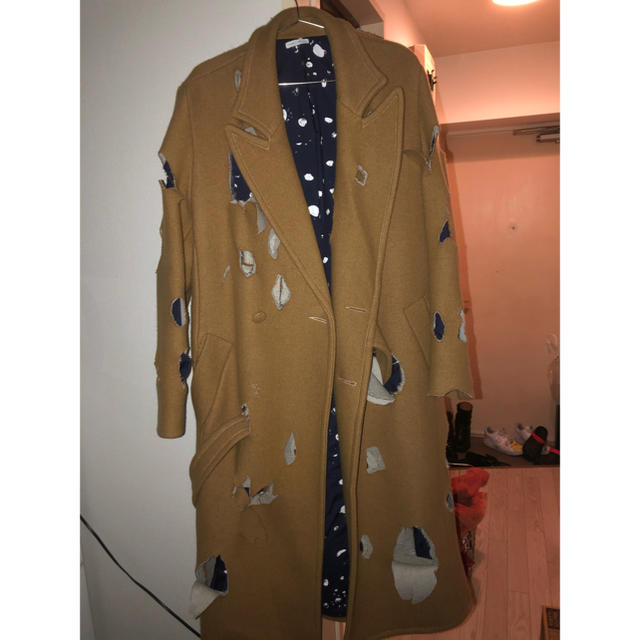 人気商品】 RAF SIMONS アンゴラ村長専用 - チェスターコート