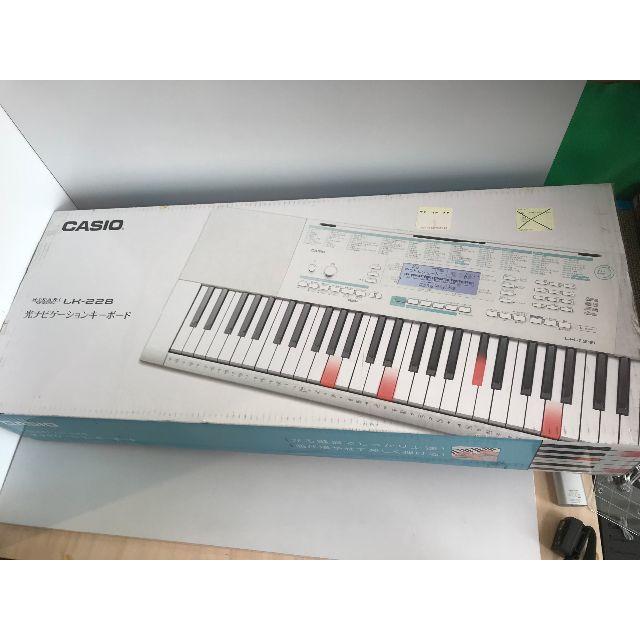 CASIO(カシオ)のCASIO(カシオ) 61鍵盤 電子キーボード LK-228 [光ナビゲーション 楽器の鍵盤楽器(電子ピアノ)の商品写真