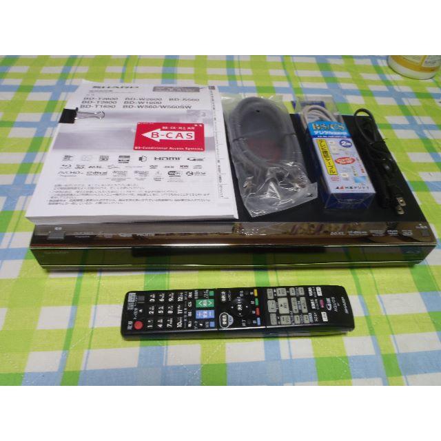 SHARP - mi　HDD1TB　AQUOS　ブルーレイレコーダー　BD-W1600