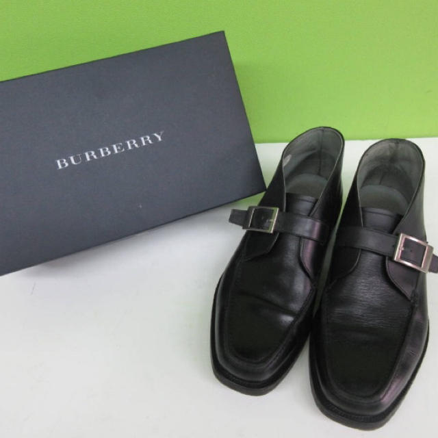 BURBERRY BLACK LABEL(バーバリーブラックレーベル)のバーバリーブラックレーベル 革靴 ビジネスシューズ ブーツ メンズの靴/シューズ(ドレス/ビジネス)の商品写真