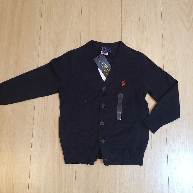 POLO RALPH LAUREN(ポロラルフローレン)の新品タグつき　RALPH LAUREN　カーディガン♡ キッズ/ベビー/マタニティのキッズ服男の子用(90cm~)(カーディガン)の商品写真