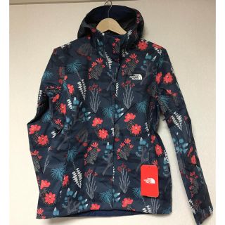 ザノースフェイス(THE NORTH FACE)の新品花柄★海外ノースフェイスマウンテンパーカーM★ウインドブレーカー★(ナイロンジャケット)