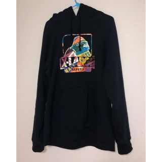 エクストララージ(XLARGE)の X-LARGE パーカー　黒/ブラック(パーカー)