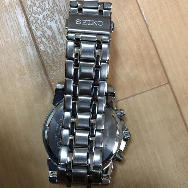 SEIKO(セイコー)のSEIKO セイコー クロノグラフ 美品 ソーラー 腕時計。 メンズの時計(腕時計(アナログ))の商品写真