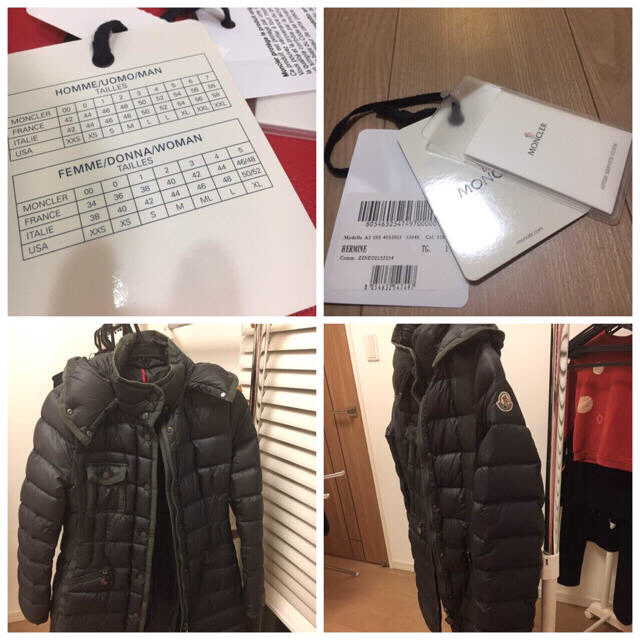 正規品 Moncler モンクレール Hermine エルミンヌ 1 3