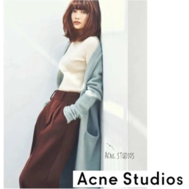 ACNE(アクネ)のcocoroku様専用　acne studios ロングモヘアカーディガン レディースのトップス(カーディガン)の商品写真