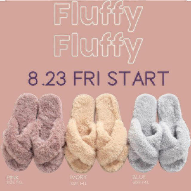 w closet(ダブルクローゼット)の【新品】wcloset☁︎ファーサンダル☁︎ レディースの靴/シューズ(サンダル)の商品写真