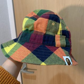 アベイシングエイプ(A BATHING APE)のBAPE キッズ　帽子　エイプ(帽子)