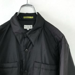 ポールスミス(Paul Smith)の古着  Paul Smith LONDON 薄手ブルゾン  シャツ ブラック(ブルゾン)