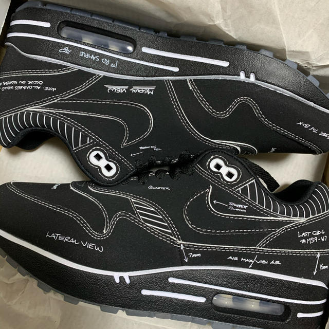 39%割引 選ぶなら NIKE - NIKE AIR MAX 1 SKETCH TO SHELF エア 東京公式通販サイト NIKE AIR エアマックス1 SHELF TO SKETCH 1 MAX スニーカー