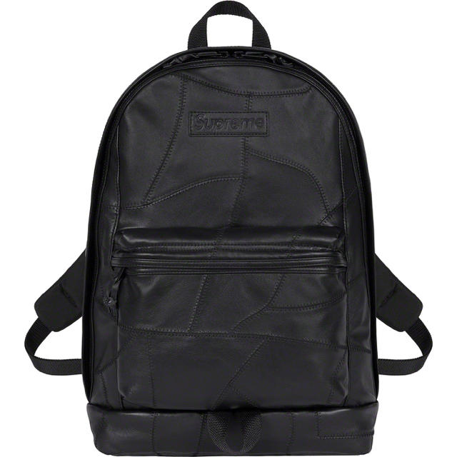 19fw Supreme Patchwork Leather Backpack